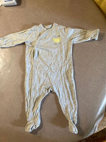 Pyjama gris motif crabe - KIABI - Taille 9 mois