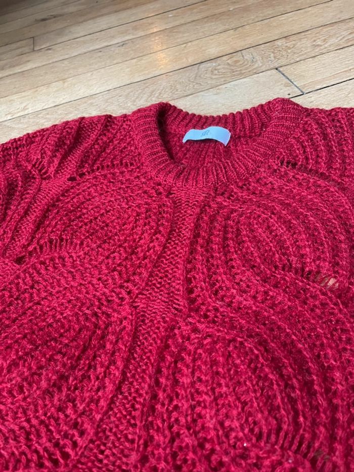 Pull rouge - photo numéro 2