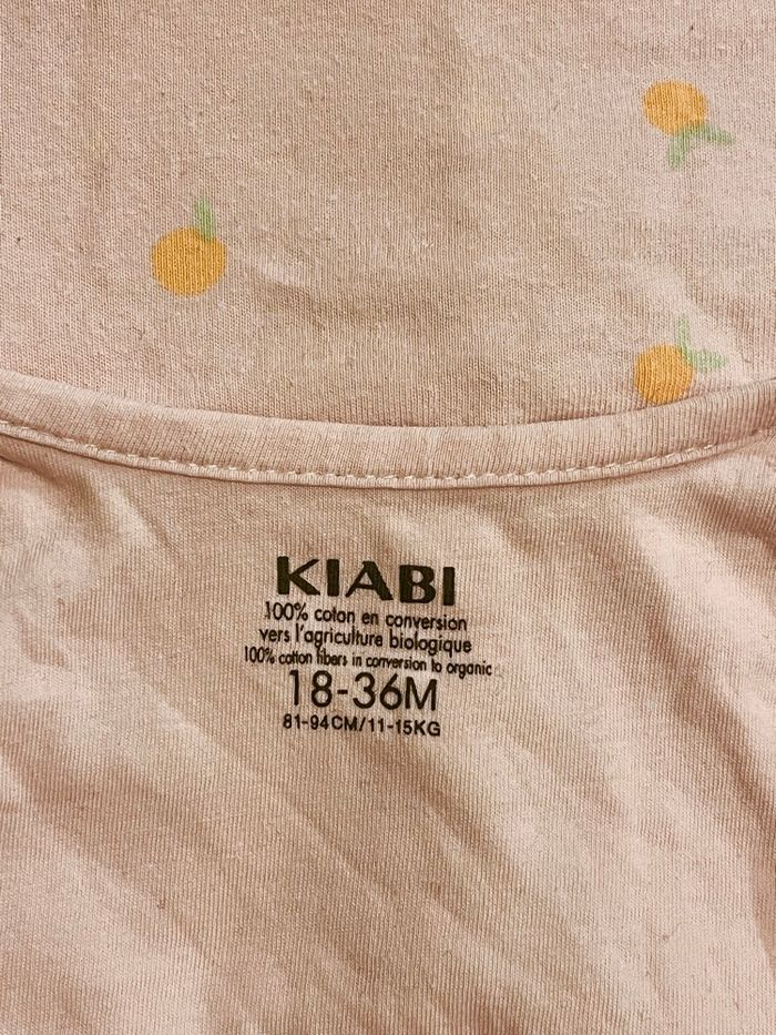 Gigoteuse légère en jersey 100% coton bio TOG 1 Kiabi 18-36 mois - photo numéro 2