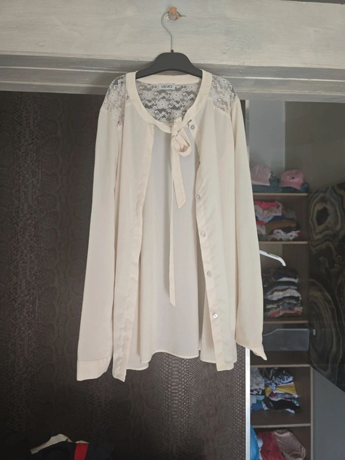 Chemise liu jo beige