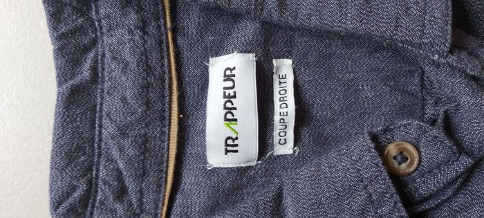 Chemise manche longue coupe droite trappeur M - photo numéro 5