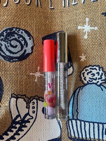 2x gloss transparents