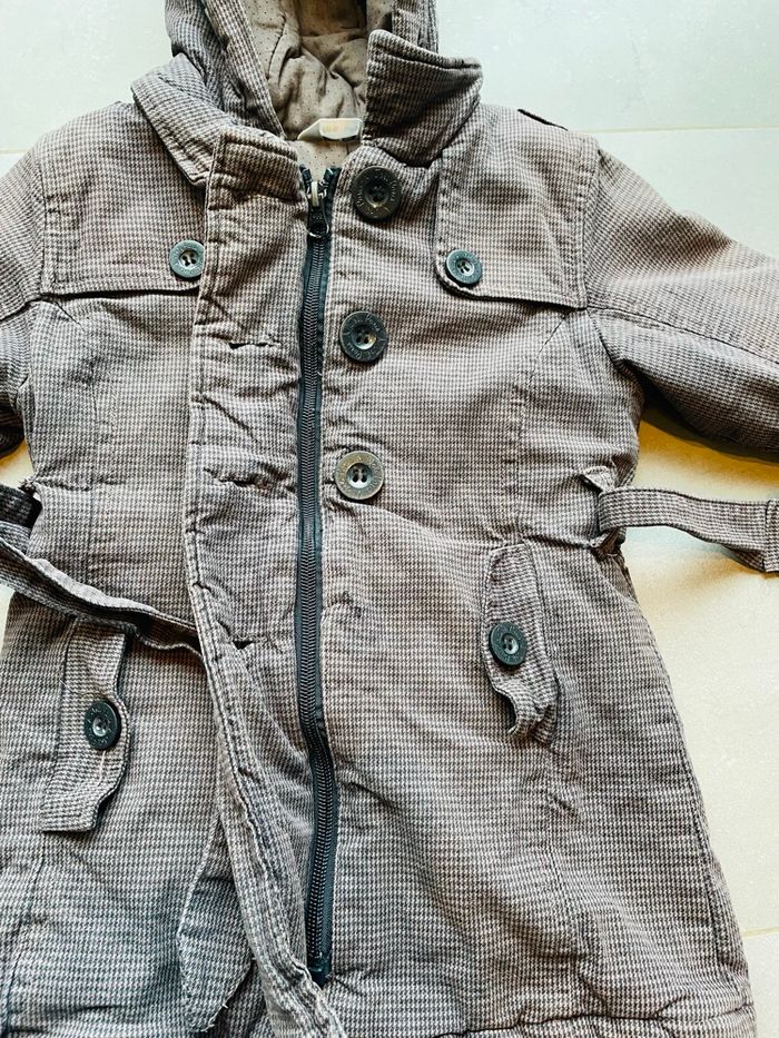 Manteau hiver avec capuche fille - photo numéro 7