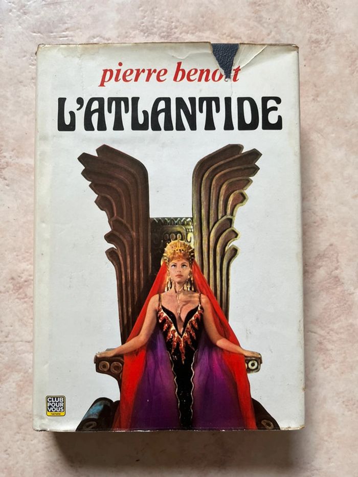 Livre l’Atlantide Pierre Benoit