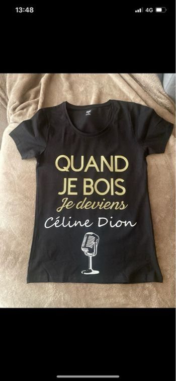 Tee shirt Céline Dion 