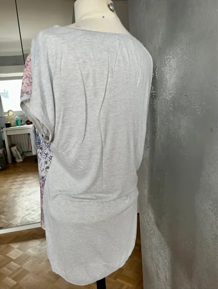 Tee-shirt long camaïeu - photo numéro 2
