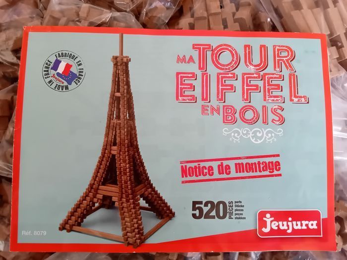Puzzle 3d bois Tour eiffel - photo numéro 3