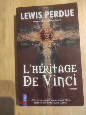 L'héritage de Vinci Lewis Perdue City Poche 2008
