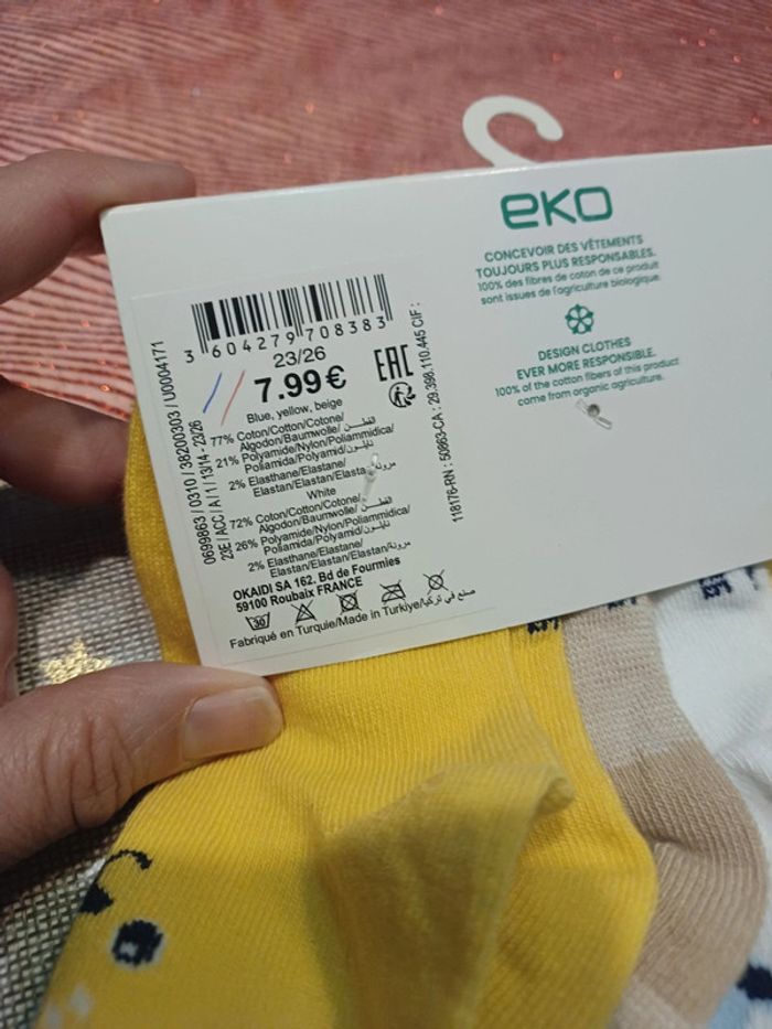 Chaussettes neuve obaibi - photo numéro 3