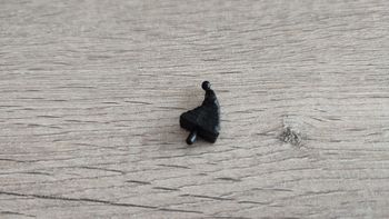 Levier de vitesse pièce détachée miniature 1/18 Porsche 911 speedster 1989 Maisto #B44