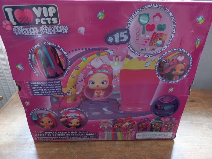 Coffret VIP Pets Glam Gems - Salon de Coiffure Fabio & Fabia - NEUF - photo numéro 3