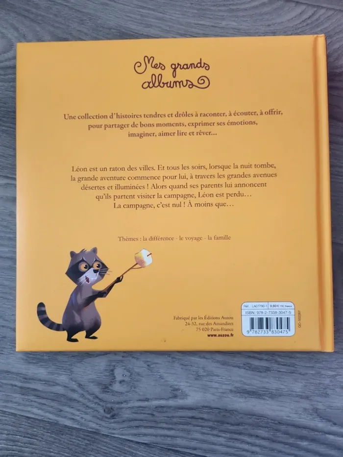 Livre enfant Léon le raton - photo numéro 2