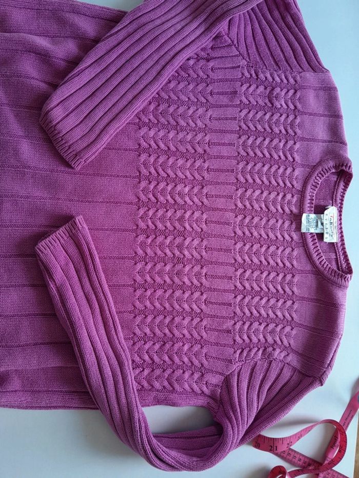 Petit pull coton torsadé printemps Talbots petites - photo numéro 5