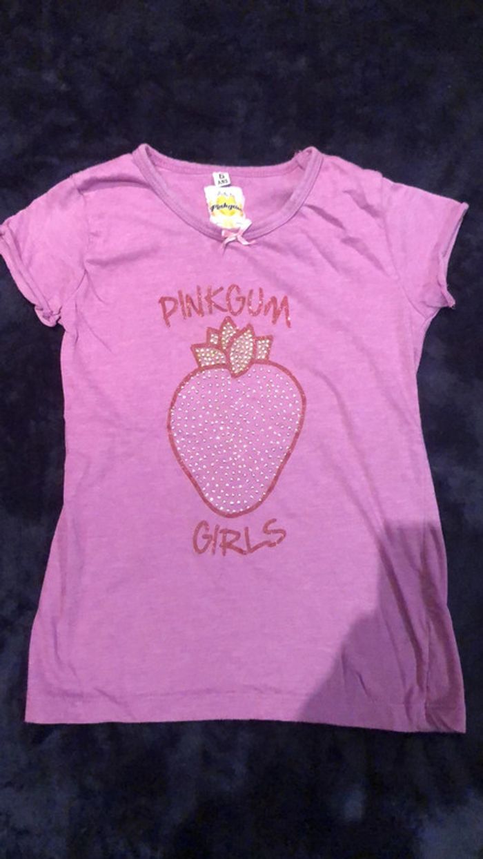 T-shirt fille 6 ans