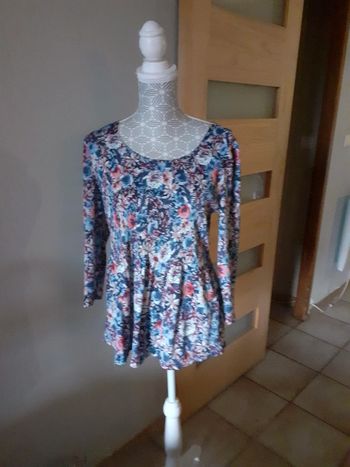 Tunique fluide fleurie