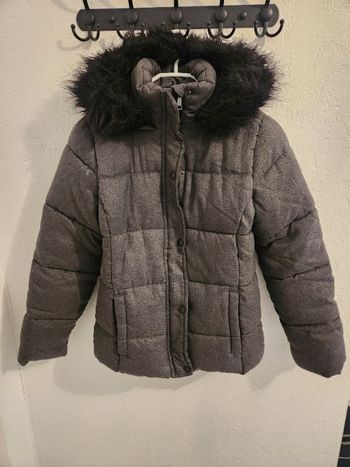 Manteau gris GEMO 14 ans