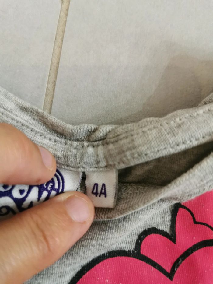 Tee-shirt manche courte my little pony 4 ans - photo numéro 3