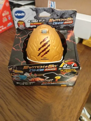 Oeuf switch and go dinosaure neuf dès 4 ans