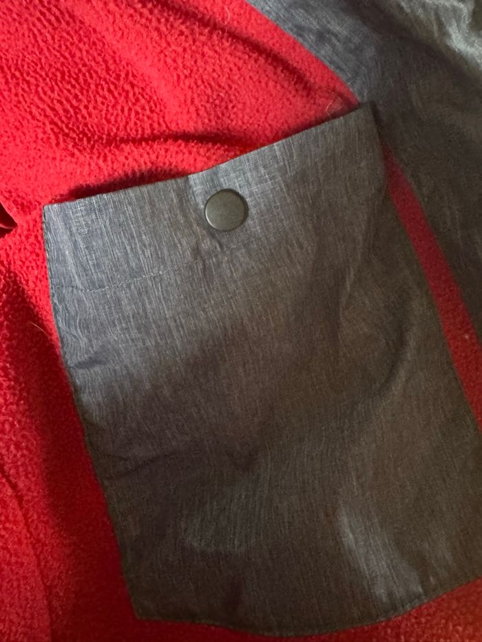 Doudoune à capuche Superdry bleu marine et rouge - photo numéro 8