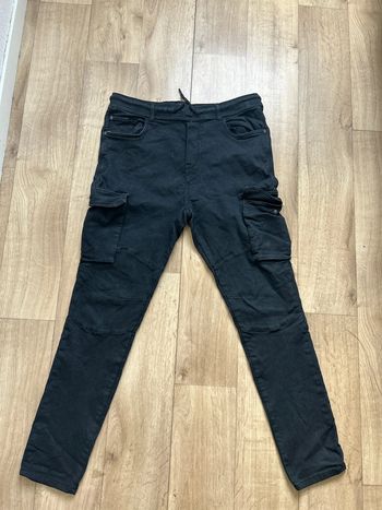 Jean Jogg cargo noir 2XL