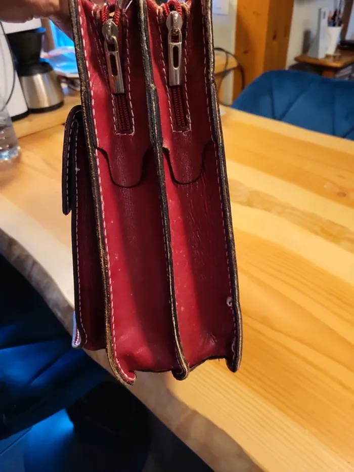 Cartable cuir - photo numéro 4