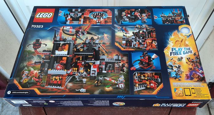 Neuf - LEGO Nexo Knights 70323 Le repaire volcanique de Jestro - photo numéro 2