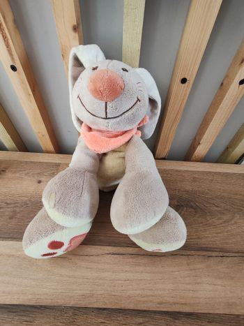 Lapin nattou pol et jade beige 
