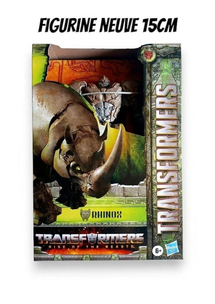 Figurine Transformers Rise of the Beasts Voyager Class Rhinox