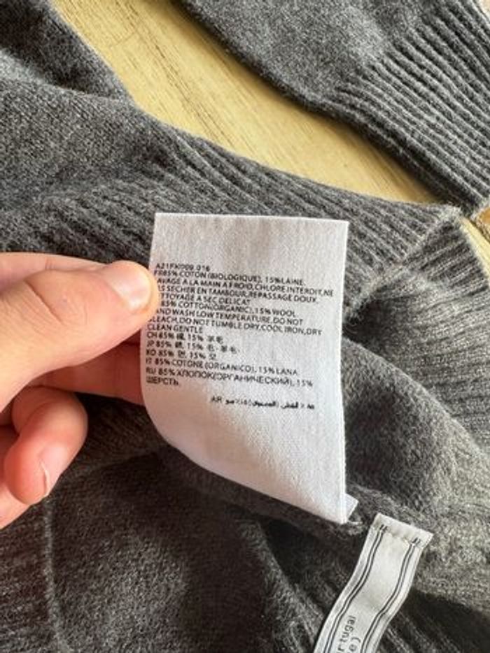 Pull Ami Paris gris S neuf - photo numéro 6