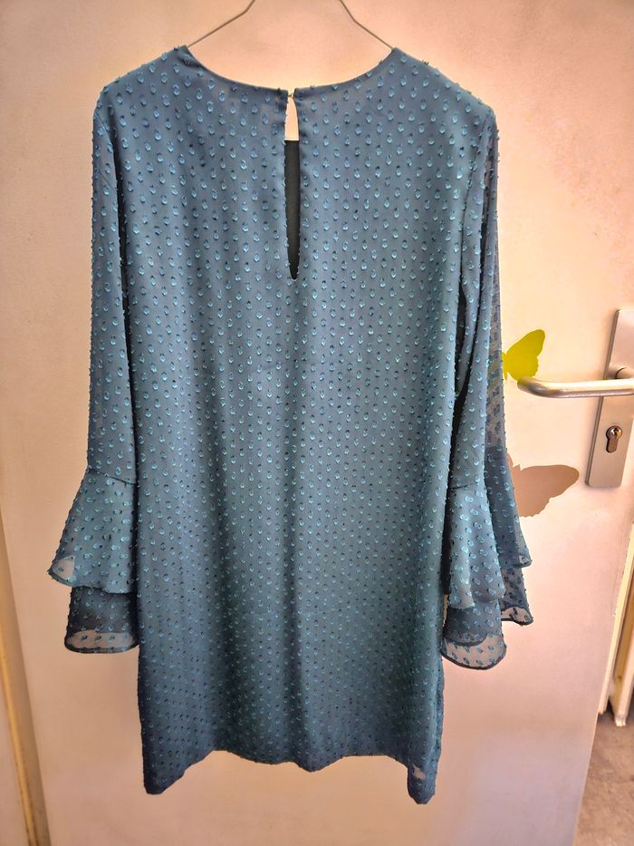Robe chic verte Het M T 36/38 - photo numéro 2