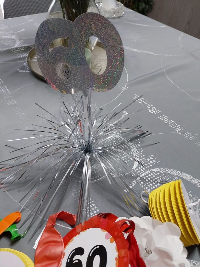 Décorations  pour 60 Ans - photo numéro 4