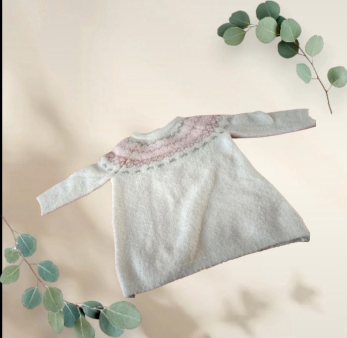 Robe Pull Tricotée Bébé Fille - Kiabi - Style Nordique