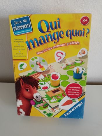Qui mange quoi ravensburger complet sans notice