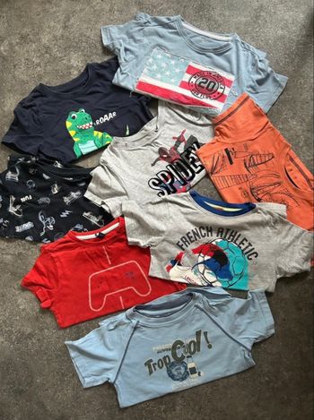 Lot t-shirt 5 ans 🦊