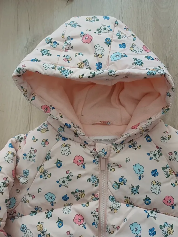 Manteau doudoune fleuri primark - photo numéro 4