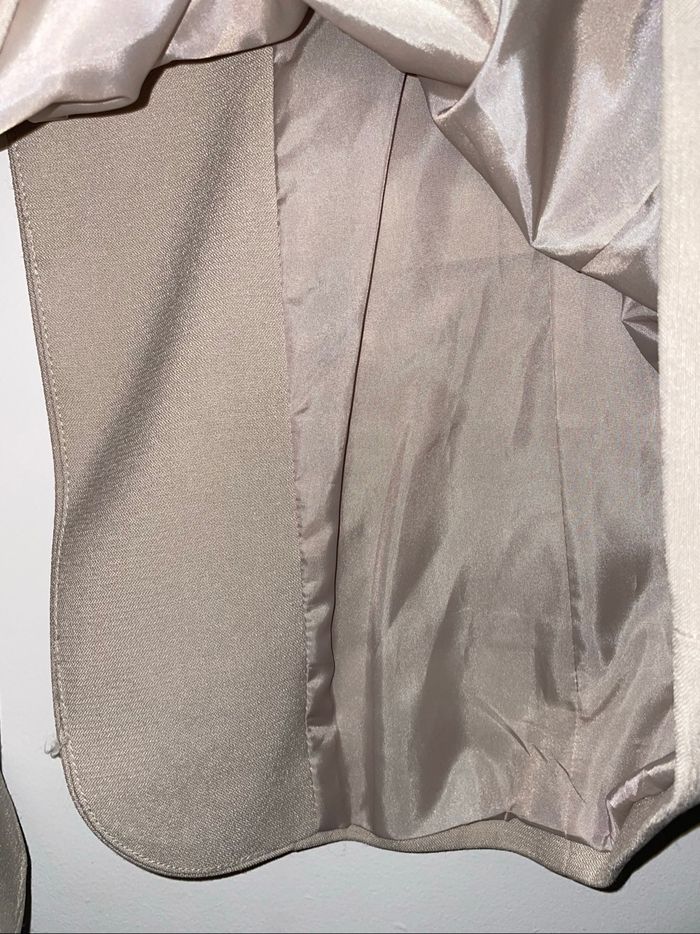 veste de blazer beige - photo numéro 5