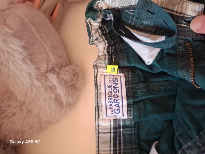 Lot 3 ans garcon chemise+pantalon - photo numéro 8