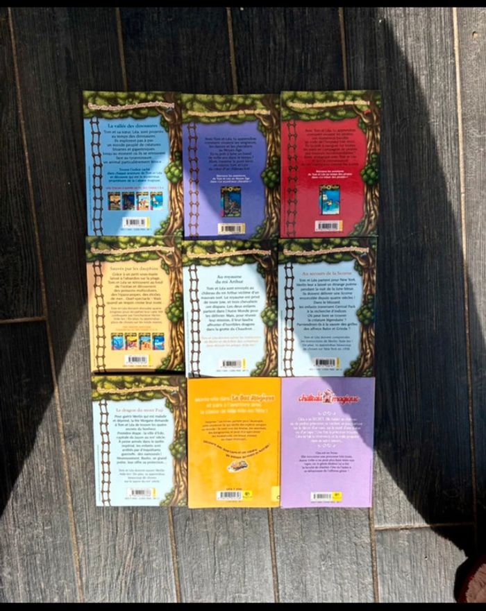 Lot de 9 livres Ma cabane magique Pour Enfants - photo numéro 2
