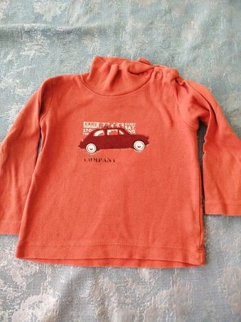 Tee-shirt garçon manche longue