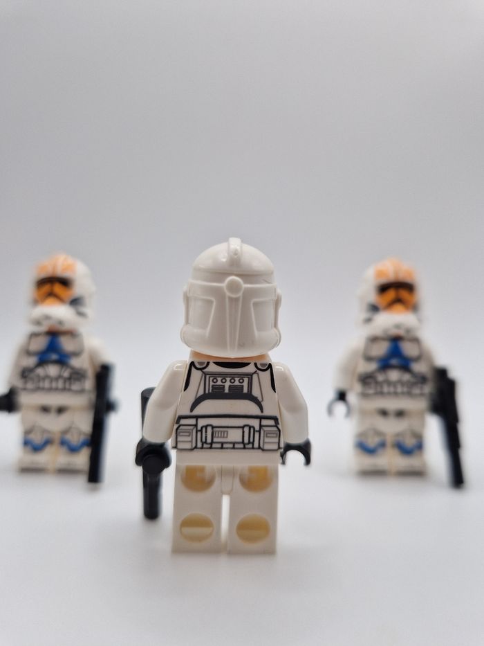 Figurines type lego 4 clones de la légion d'Ashoka star wars - photo numéro 4
