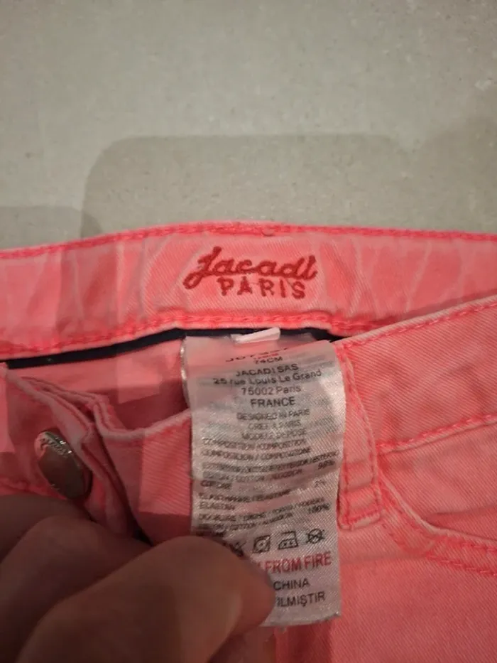 Lot de 6 pantalons fille 12 mois - photo numéro 16