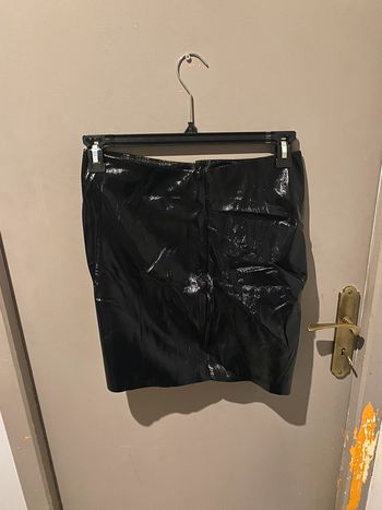 Jupe faux cuir