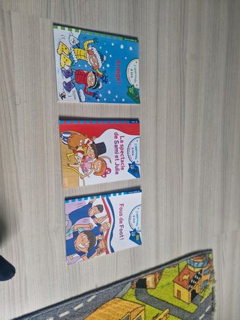Lot de 4 livres Sami et Julie CP