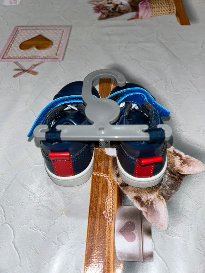 Basket montante bleu marine - photo numéro 4