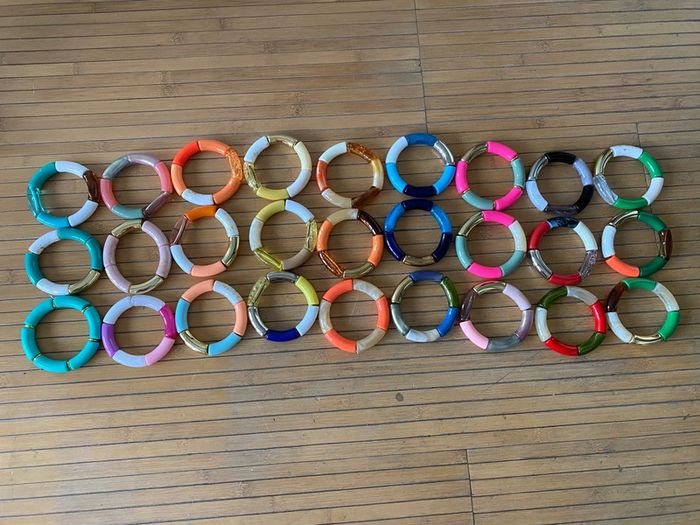 Bracelets multicolores