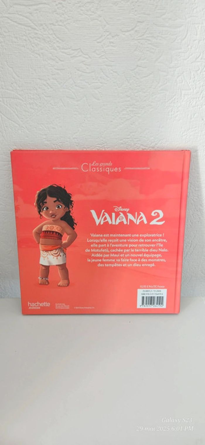 Livre - les grands classiques, Disney - Vaiana 2 - photo numéro 3