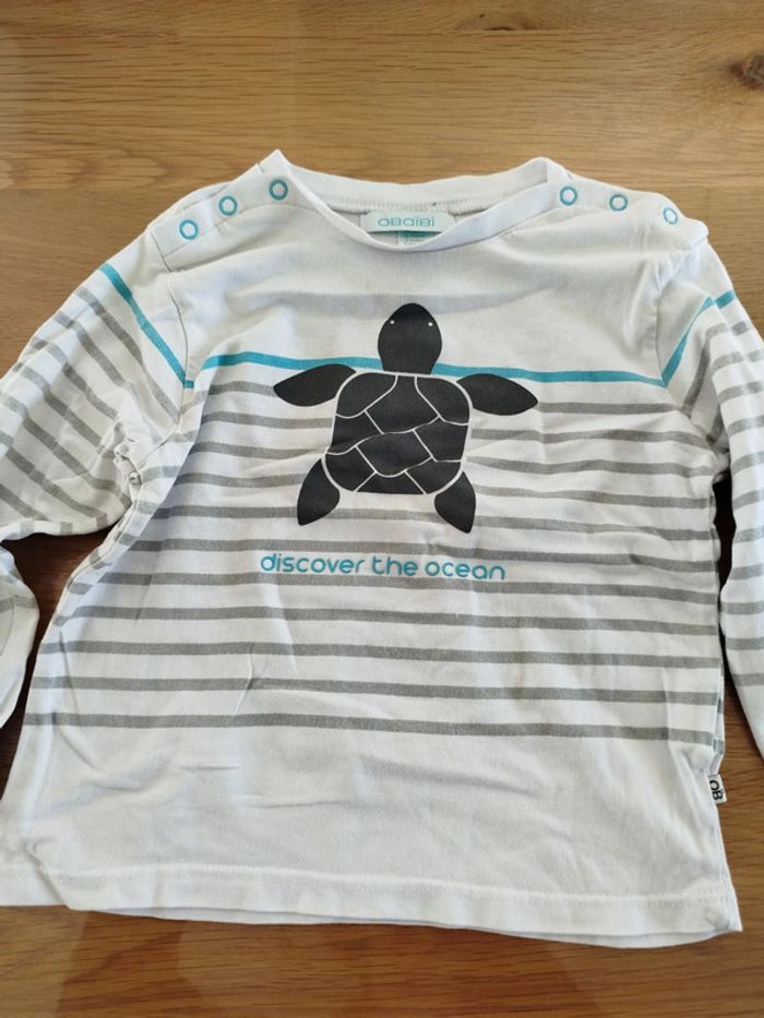 Tee-shirt tortue - photo numéro 2