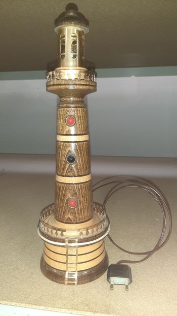 Lampe phare vintage