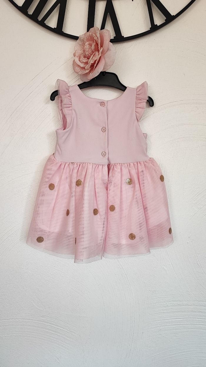 Robe rose or orchestra 6 mois - photo numéro 2