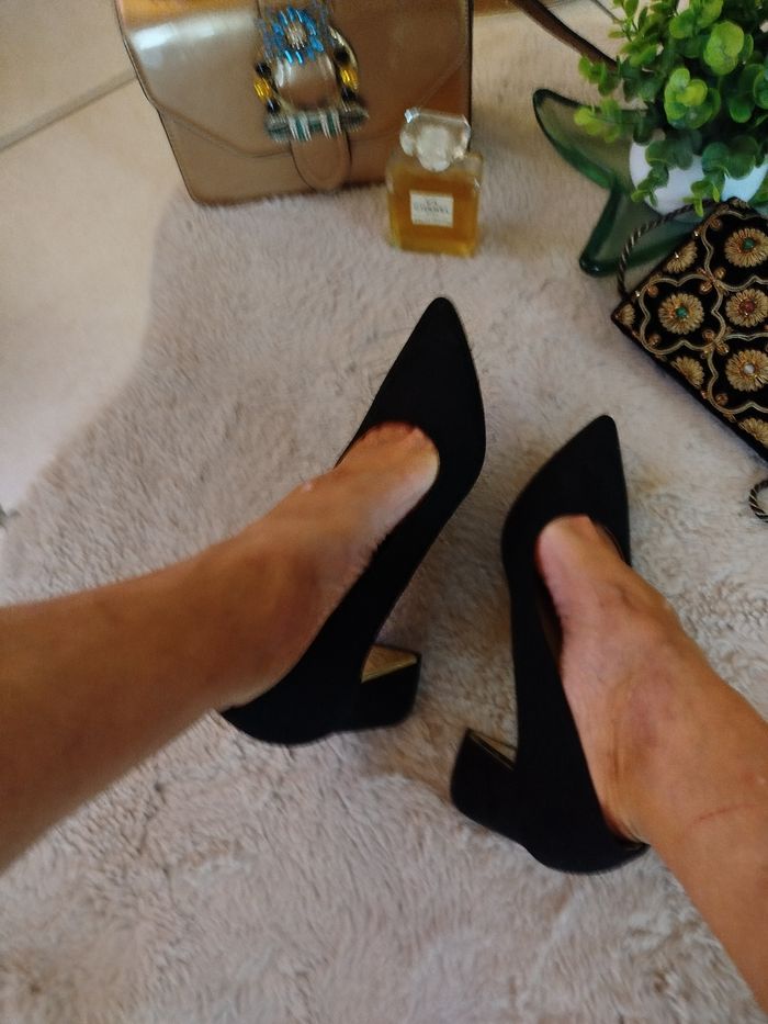 Escarpins noir doré PRIMARK - photo numéro 3